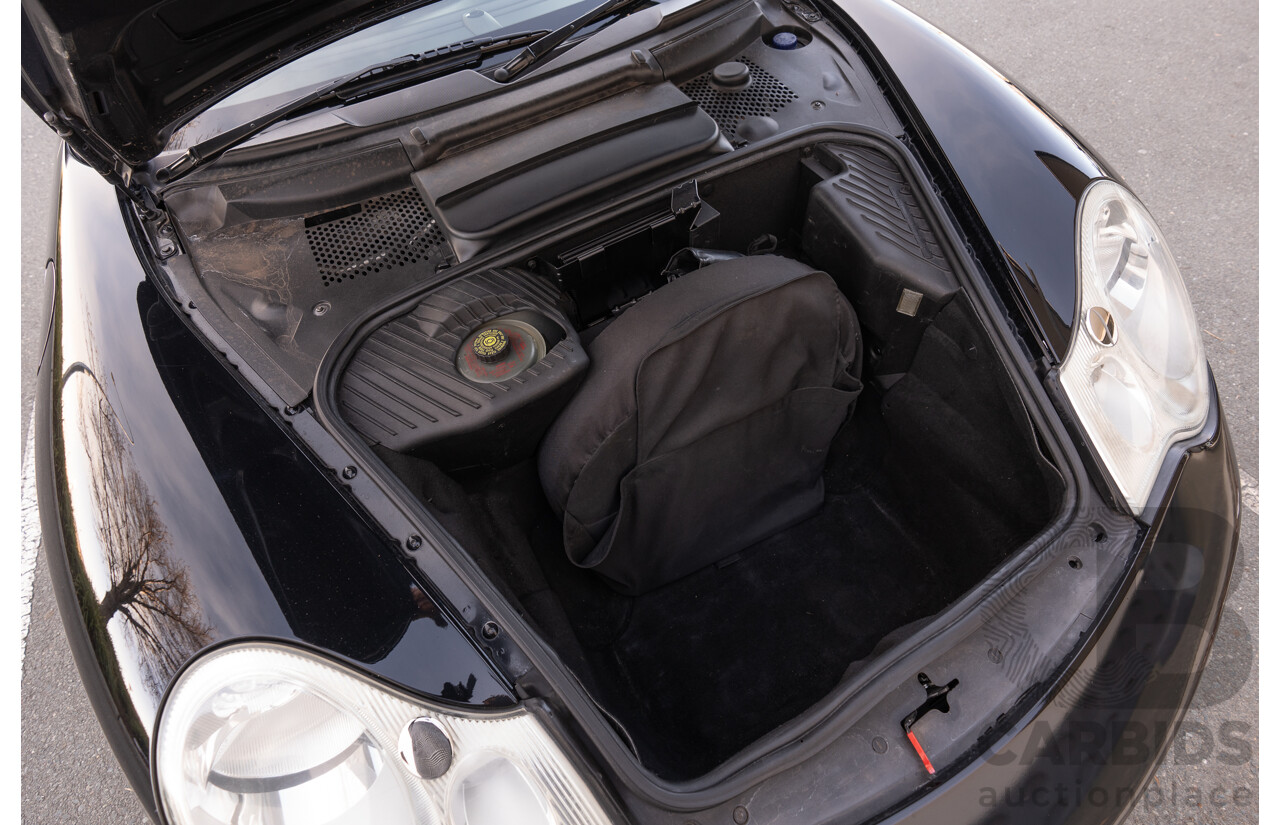 2/2003 Porsche 911 Carrera 996 2d Cabriolet Black 3.6L