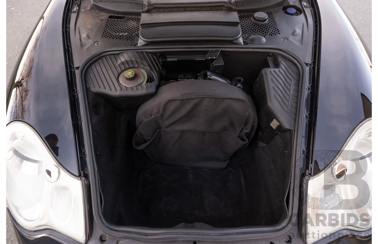 2/2003 Porsche 911 Carrera 996 2d Cabriolet Black 3.6L