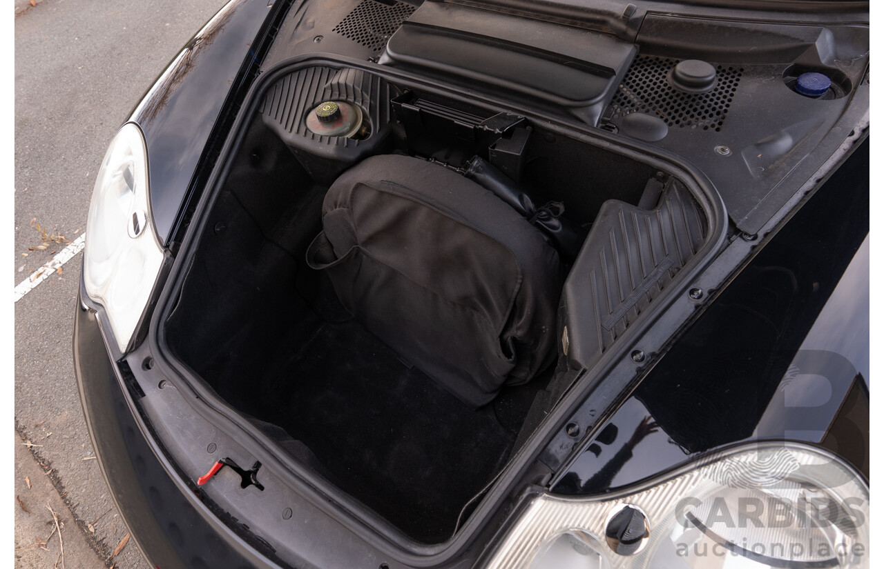 2/2003 Porsche 911 Carrera 996 2d Cabriolet Black 3.6L