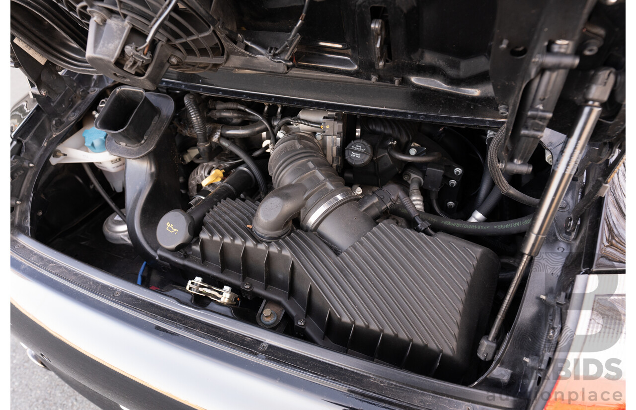 2/2003 Porsche 911 Carrera 996 2d Cabriolet Black 3.6L