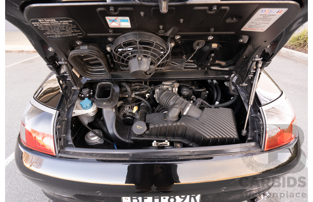 2/2003 Porsche 911 Carrera 996 2d Cabriolet Black 3.6L