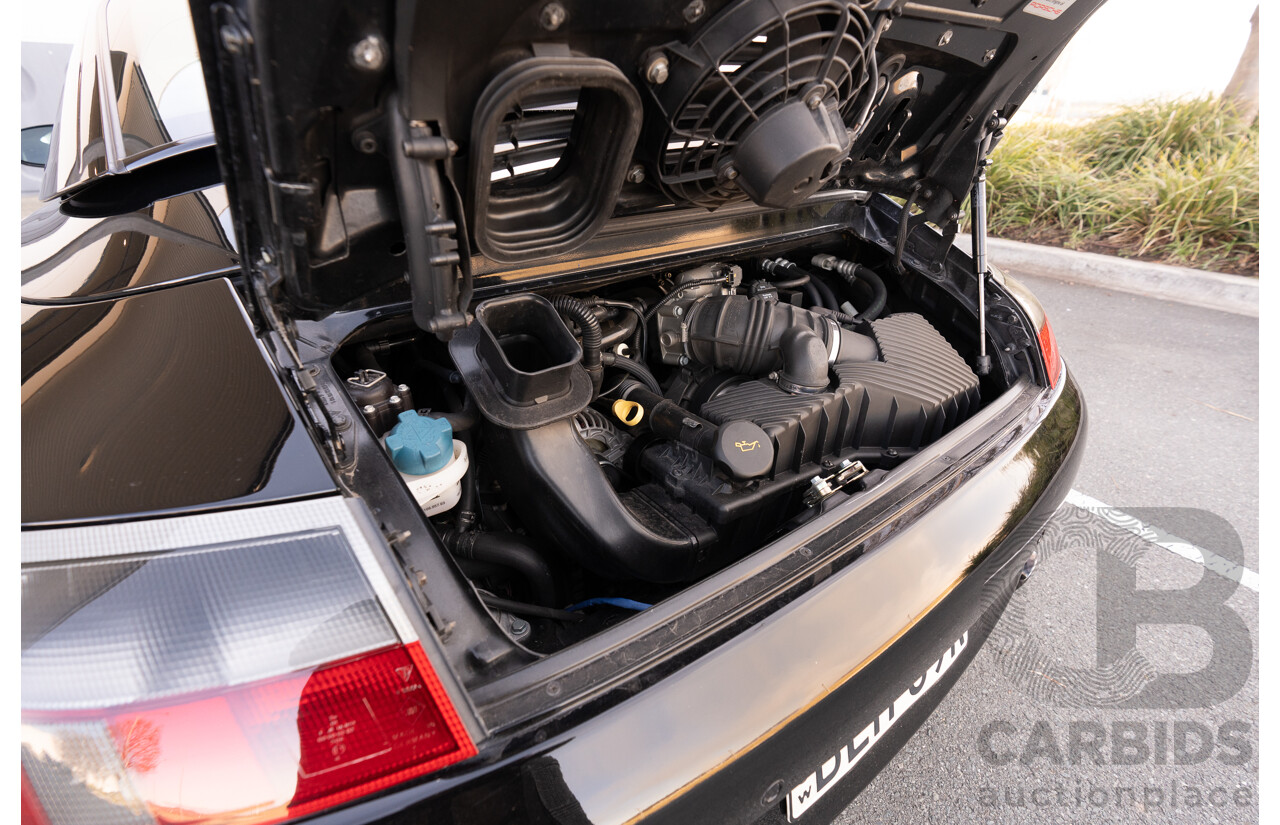 2/2003 Porsche 911 Carrera 996 2d Cabriolet Black 3.6L