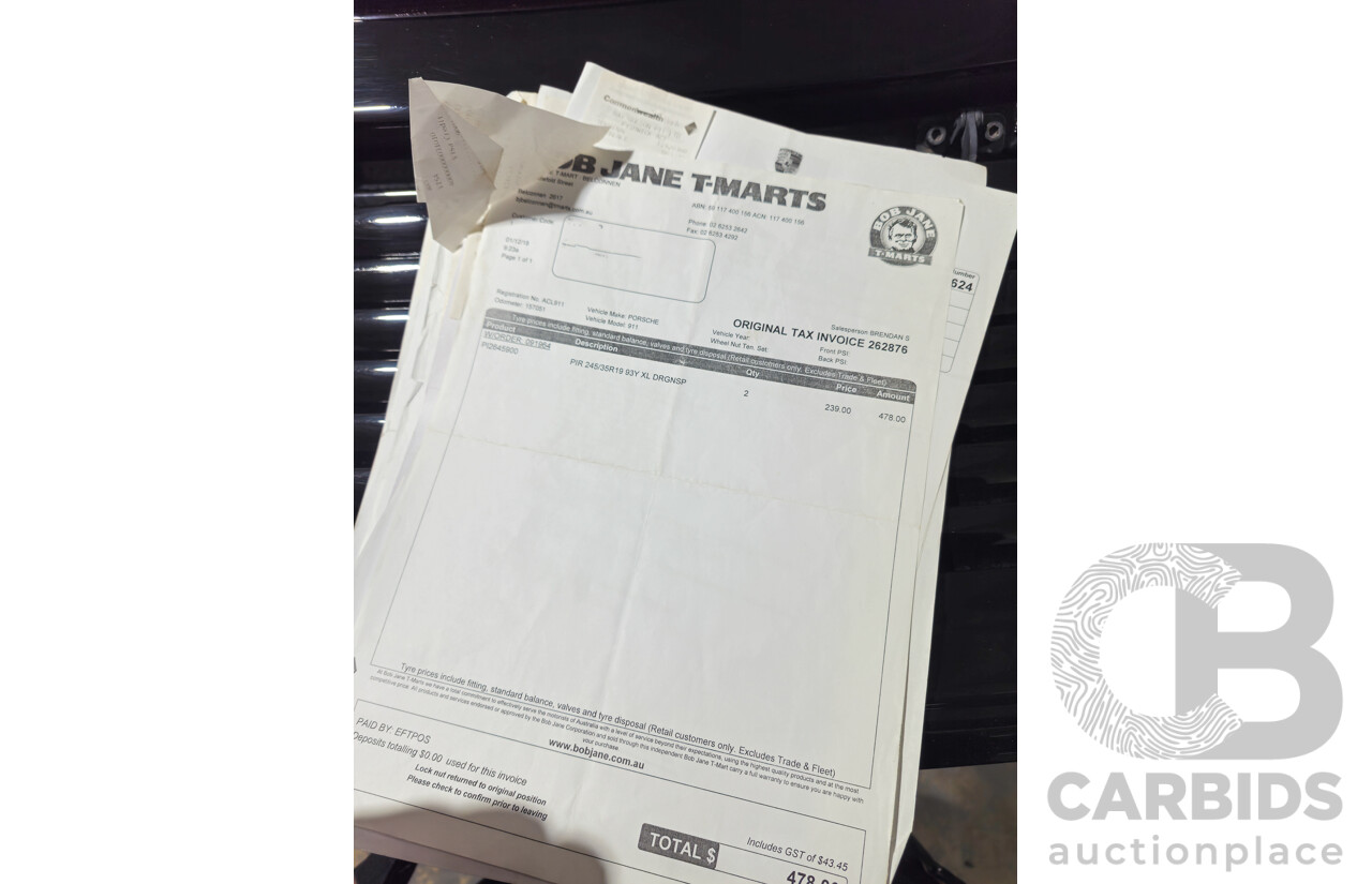 2/2003 Porsche 911 Carrera 996 2d Cabriolet Black 3.6L