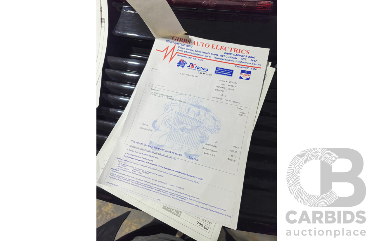 2/2003 Porsche 911 Carrera 996 2d Cabriolet Black 3.6L