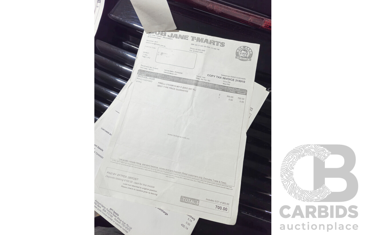 2/2003 Porsche 911 Carrera 996 2d Cabriolet Black 3.6L