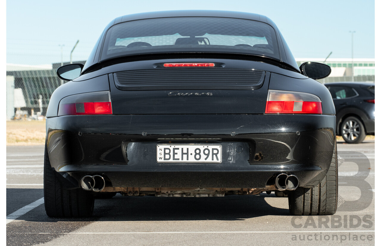 2/2003 Porsche 911 Carrera 996 2d Cabriolet Black 3.6L