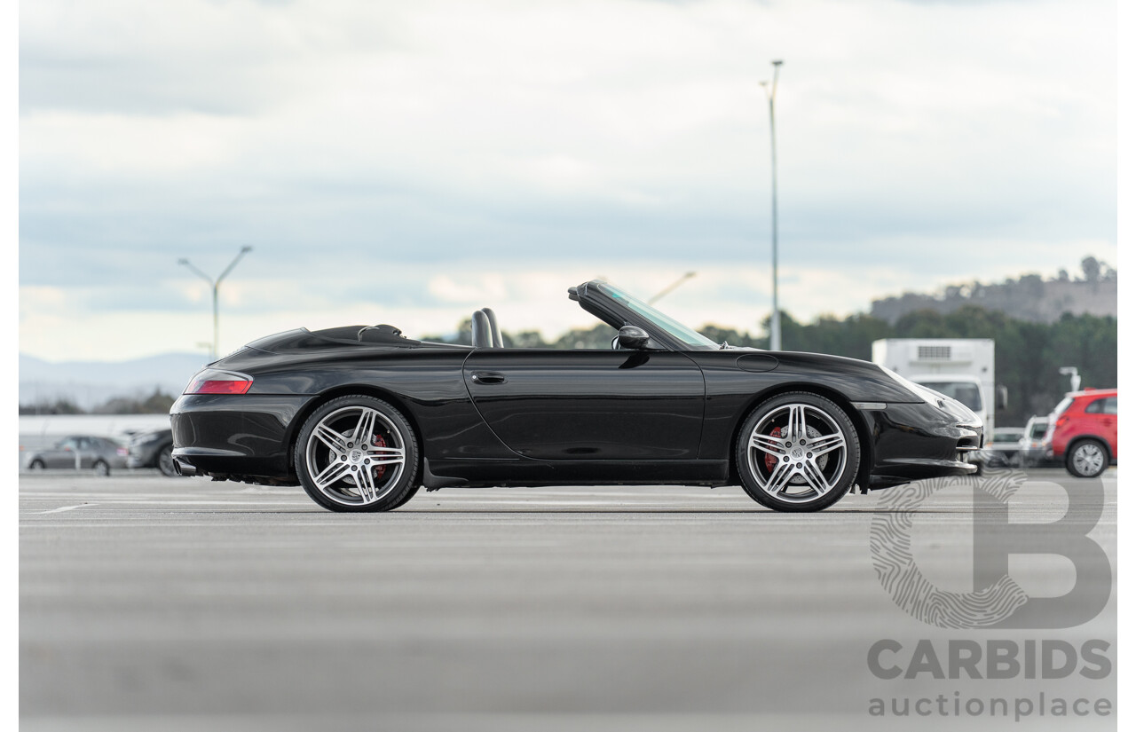 2/2003 Porsche 911 Carrera 996 2d Cabriolet Black 3.6L