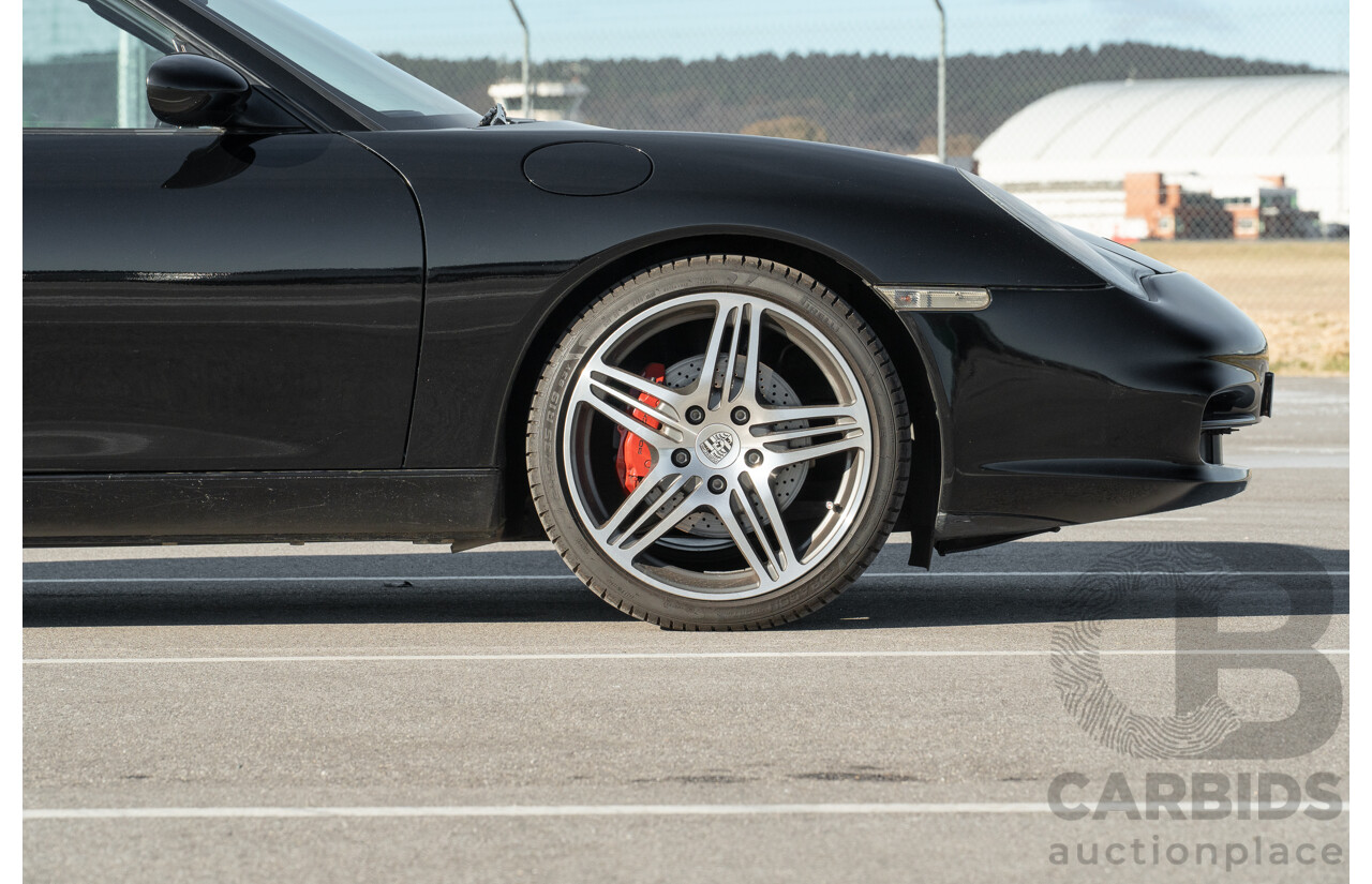 2/2003 Porsche 911 Carrera 996 2d Cabriolet Black 3.6L