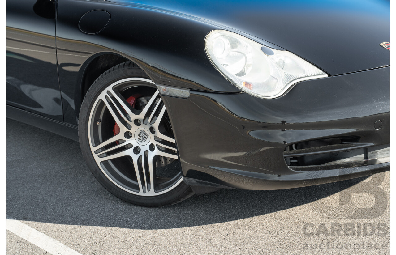 2/2003 Porsche 911 Carrera 996 2d Cabriolet Black 3.6L