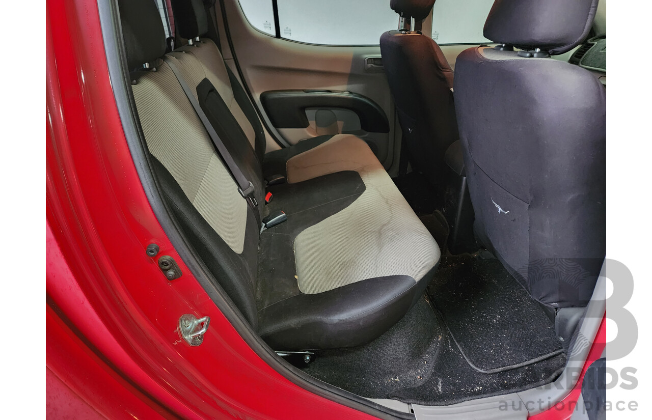 3/2015 Mitsubishi Triton GLX (4x4) MN MY15 Double Cab Utility Red 2.5L