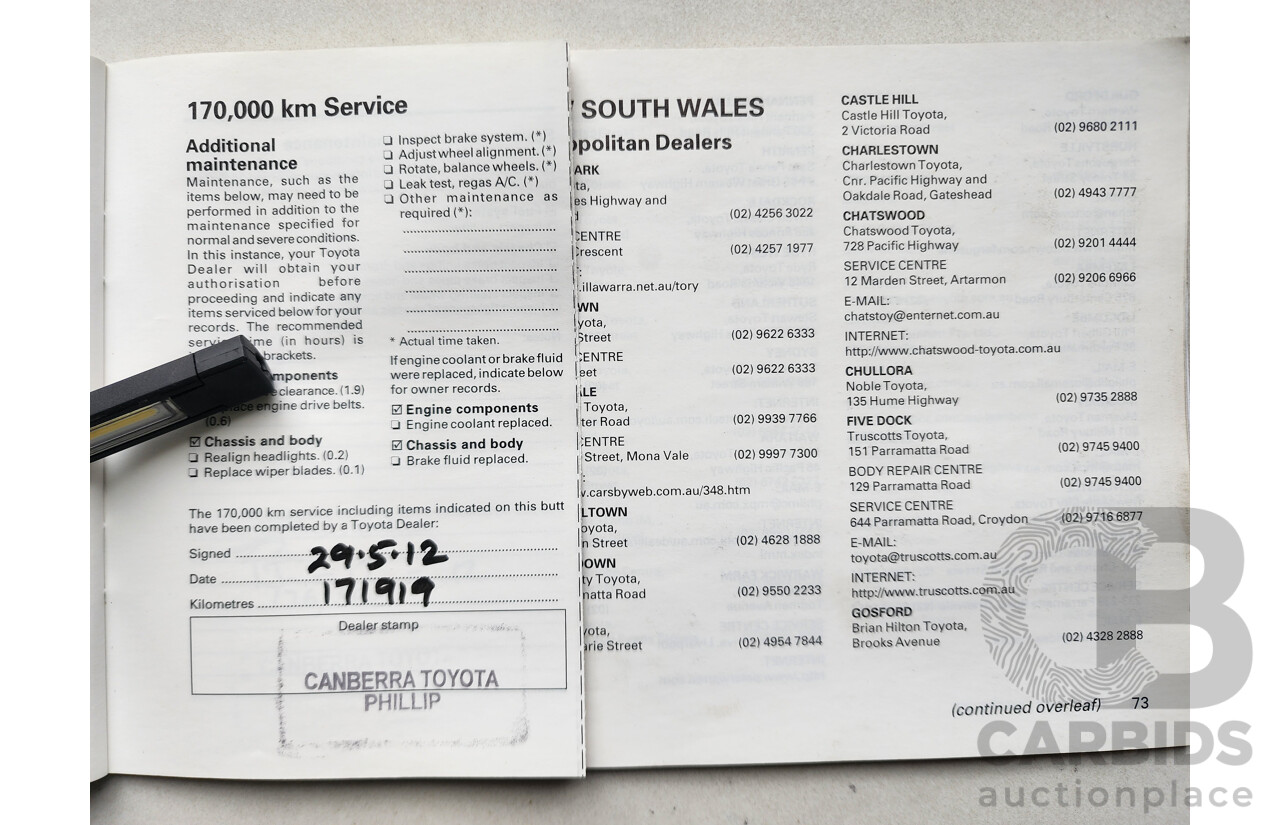 5/1999 Toyota Corolla Conquest SECA AE102R 5d Liftback Maroon 1.8L