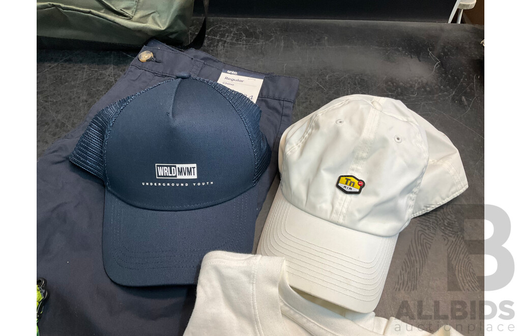 Assorted Men's Clothing Bundle Size M and XXL, Including NIKE and ANKO - Lot of 8