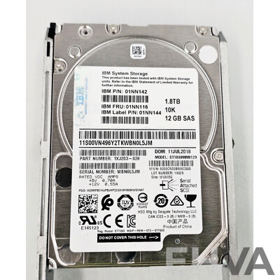 IBM (2078-324) Storewize V5000 24-Bay SAS Hard Drive Array W/ 34TB Storage