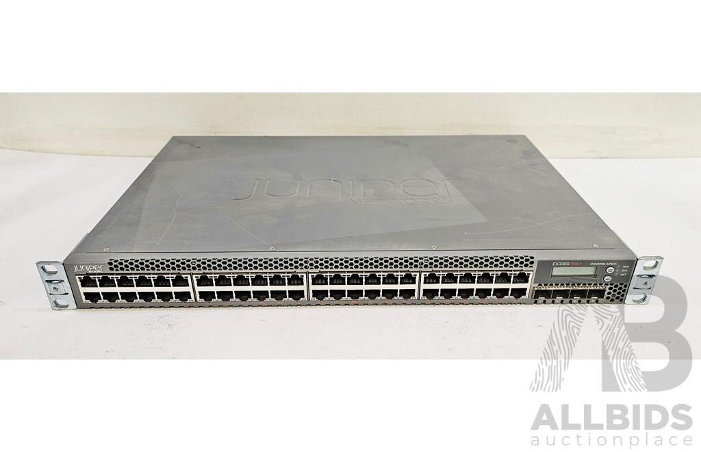 Juniper Networks (EX3300-48P) EX3300 48-Port PoE+ Gigabit Ethernet Switch