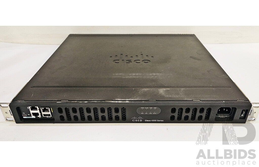 Cisco (ISR4331/K9) 4300 Series Integrated Services Router