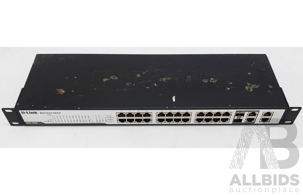 D-Link DES-1228P 28 Port Network Switch