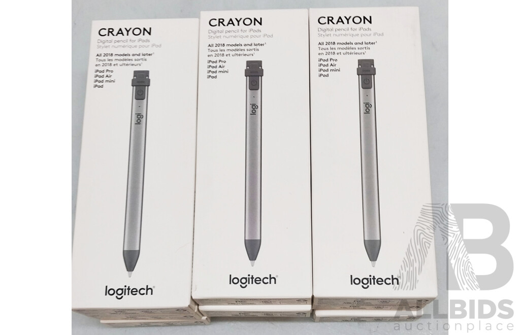 X9 Logitech Crayon F00006 Apple Ipad Pencil