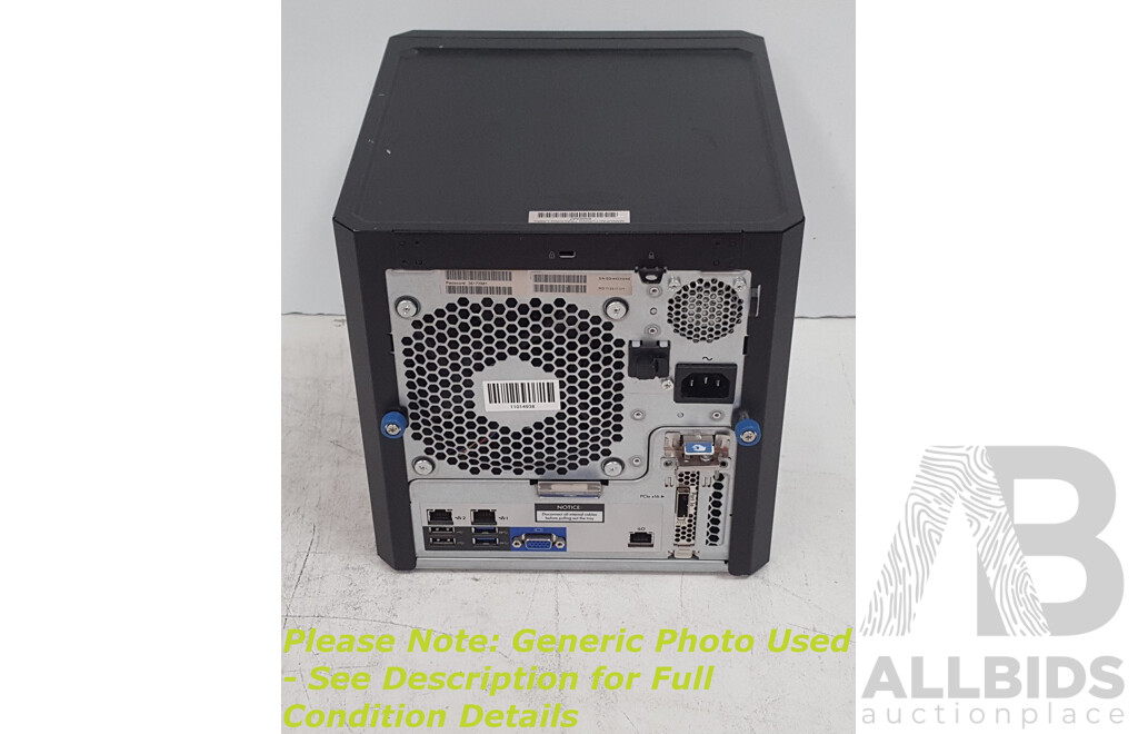 HP ProLiant MicroServer Gen8 Intel Celeron (G1610T) 2.30GHz CPU Server w/ 16GB DDR3