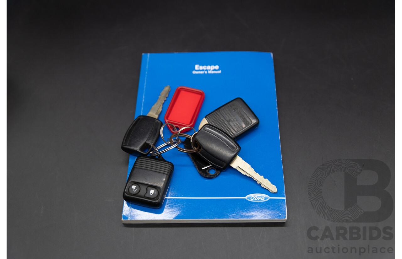 1/2010 Ford Escape  ZD 4d Wagon West Pacific Blue Metallic 2.3L