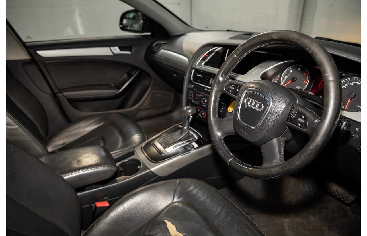 1/2008 Audi A4 2.0 TDI B8 (8K) 4d Sedan Brilliant Black Turbo Diesel 2.0L