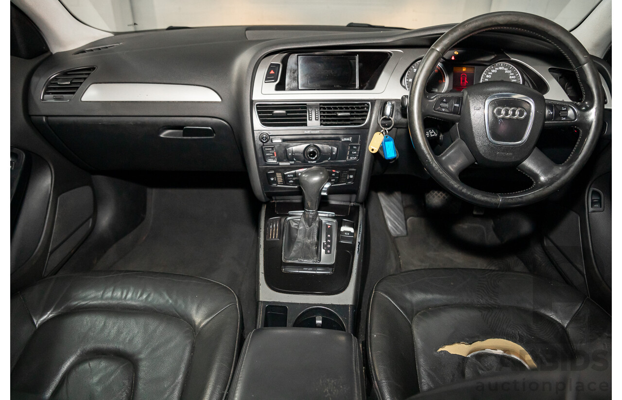 1/2008 Audi A4 2.0 TDI B8 (8K) 4d Sedan Brilliant Black Turbo Diesel 2.0L