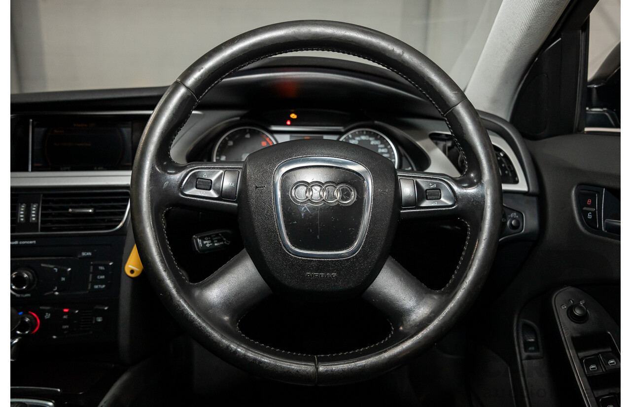 1/2008 Audi A4 2.0 TDI B8 (8K) 4d Sedan Brilliant Black Turbo Diesel 2.0L