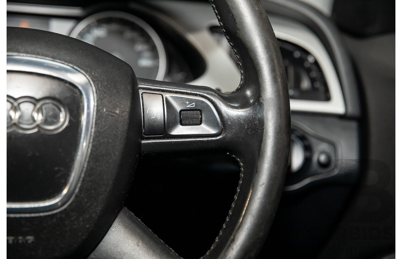 1/2008 Audi A4 2.0 TDI B8 (8K) 4d Sedan Brilliant Black Turbo Diesel 2.0L