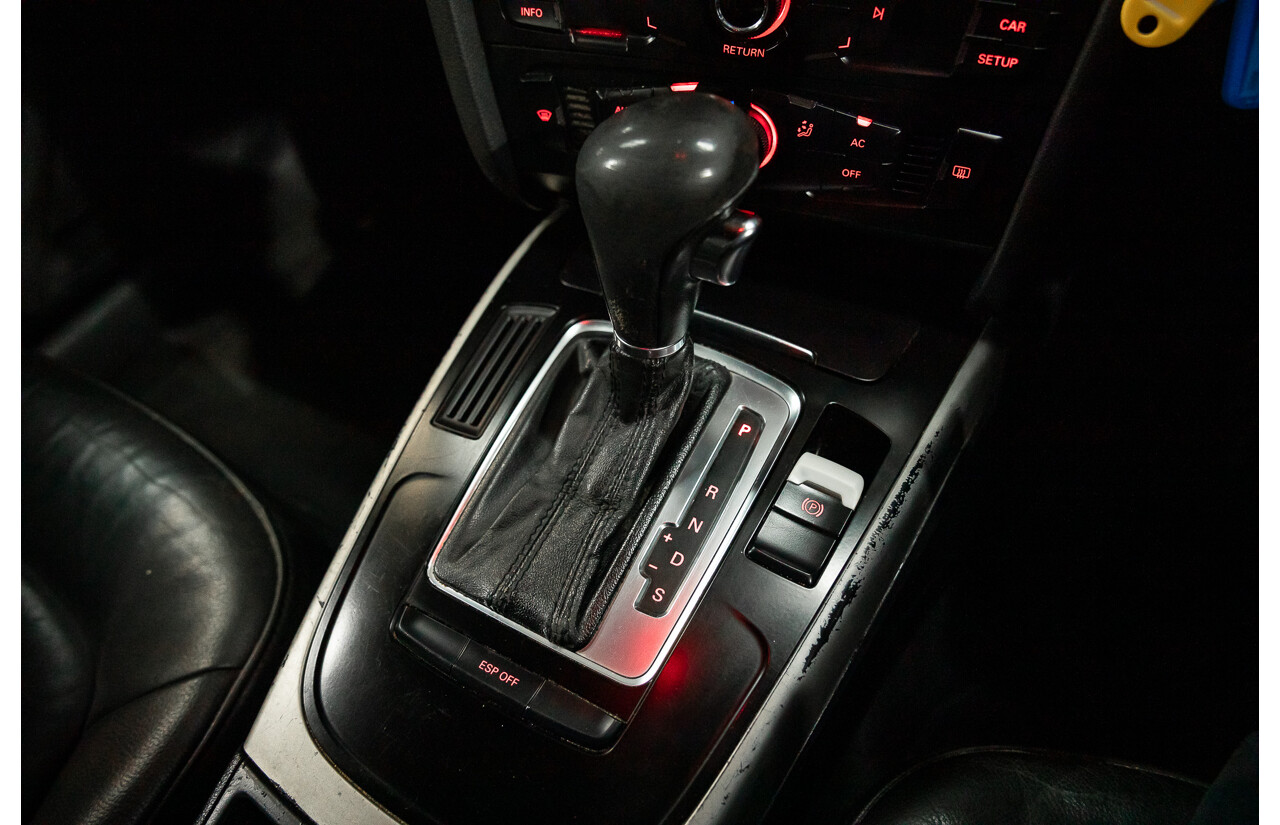 1/2008 Audi A4 2.0 TDI B8 (8K) 4d Sedan Brilliant Black Turbo Diesel 2.0L