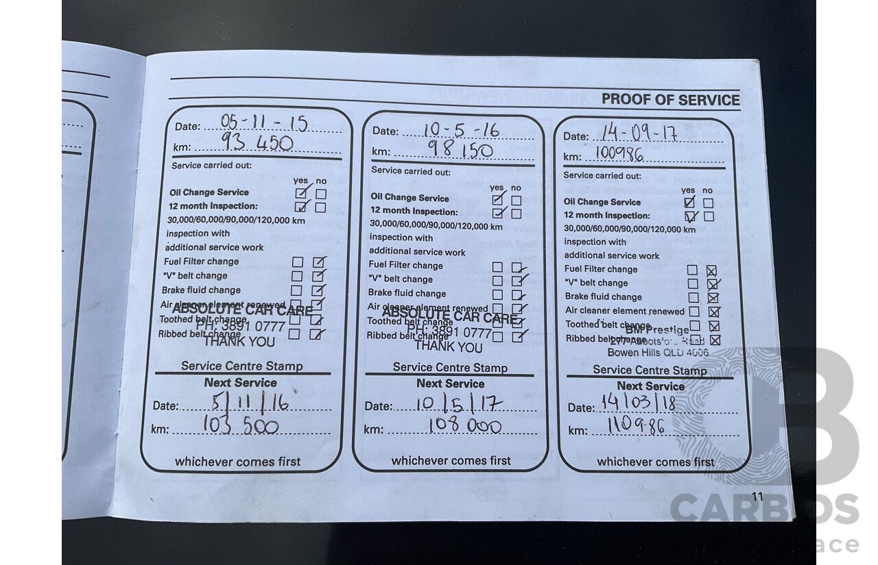 1/2008 Audi A4 2.0 TDI B8 (8K) 4d Sedan Brilliant Black Turbo Diesel 2.0L