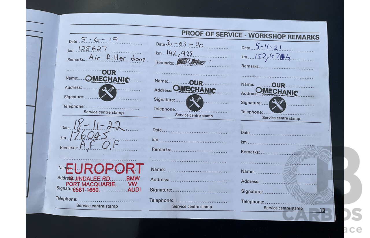 1/2008 Audi A4 2.0 TDI B8 (8K) 4d Sedan Brilliant Black Turbo Diesel 2.0L