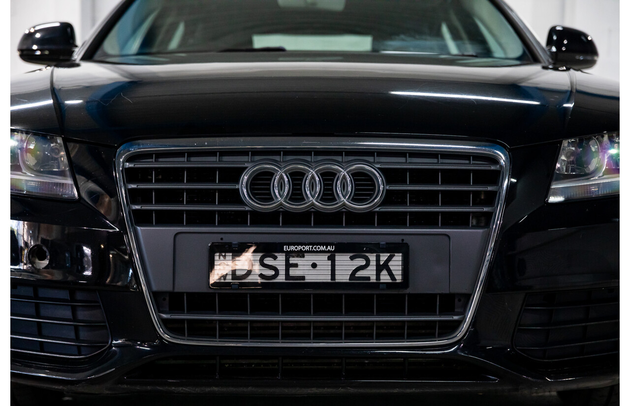 1/2008 Audi A4 2.0 TDI B8 (8K) 4d Sedan Brilliant Black Turbo Diesel 2.0L