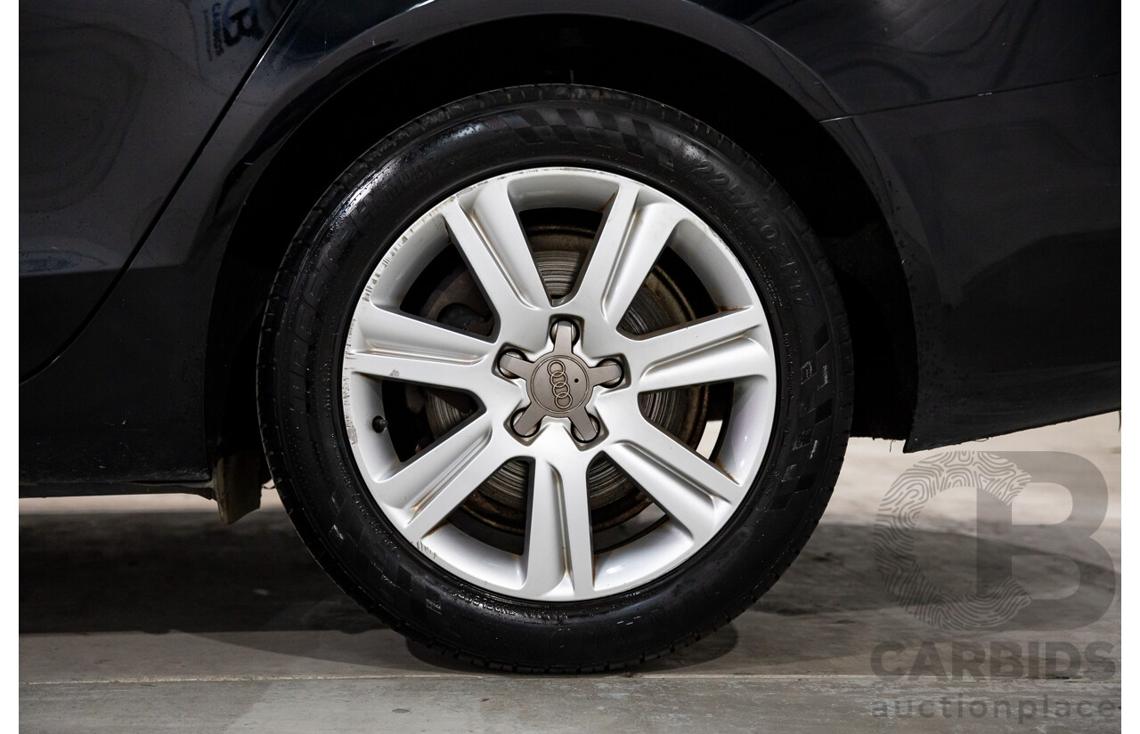 1/2008 Audi A4 2.0 TDI B8 (8K) 4d Sedan Brilliant Black Turbo Diesel 2.0L