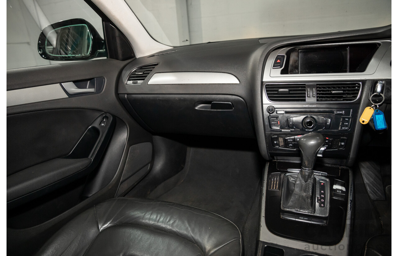 1/2008 Audi A4 2.0 TDI B8 (8K) 4d Sedan Brilliant Black Turbo Diesel 2.0L