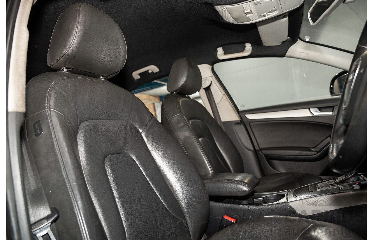 1/2008 Audi A4 2.0 TDI B8 (8K) 4d Sedan Brilliant Black Turbo Diesel 2.0L