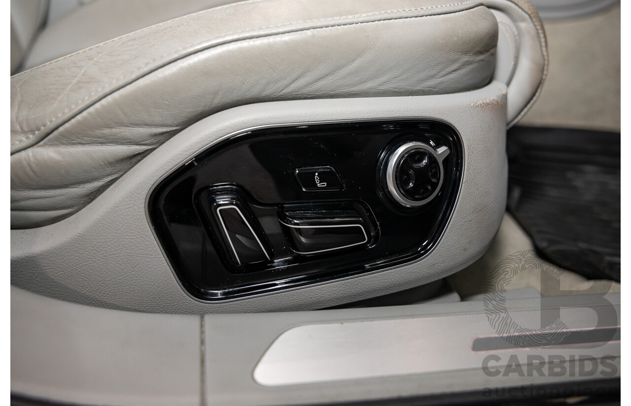 4/2011 Audi A8 L 4.2 TDI Quattro 4H 4d Sedan Ice Silver Metallic Twin Turbo Diesel V8 4.1L