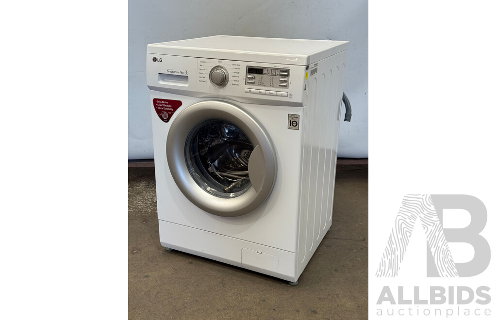 LG 7 Kg Direct Drive Front Loader Washing Machine