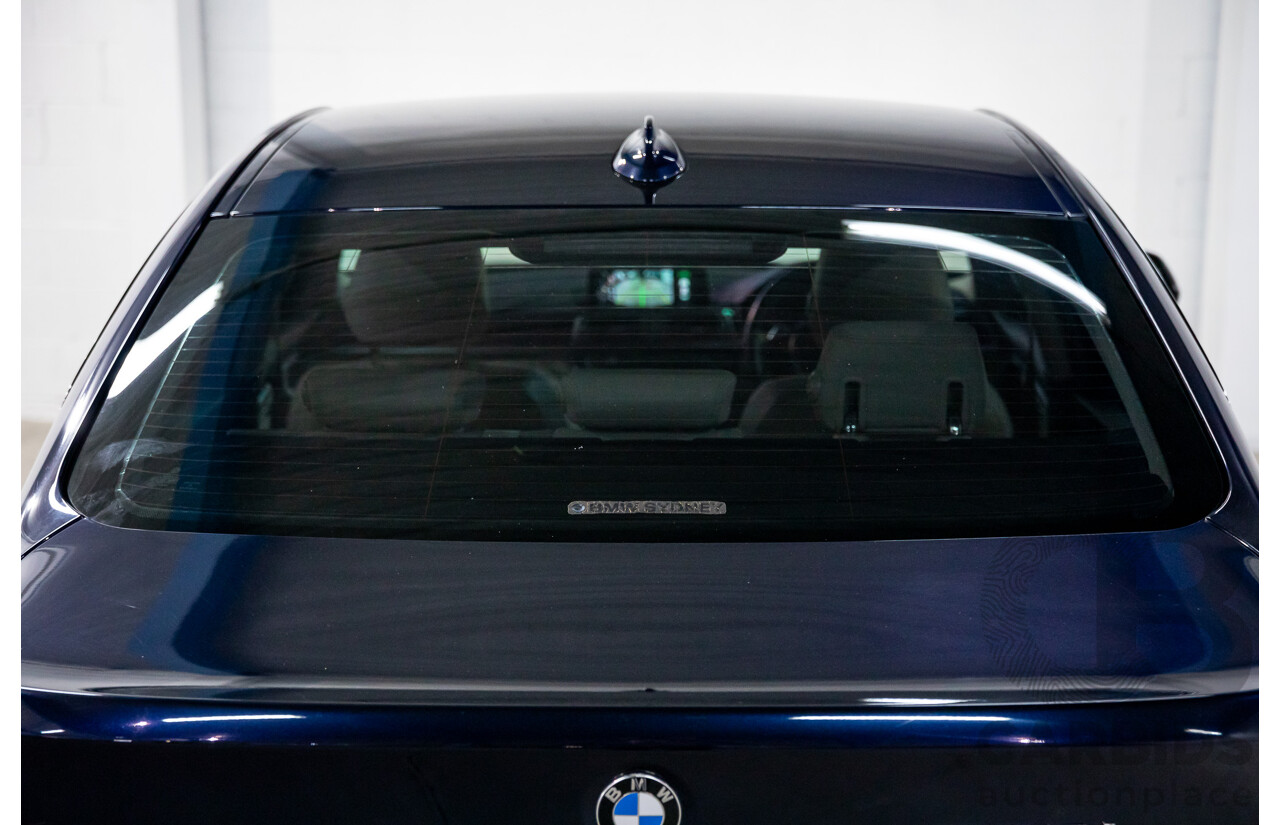 08/2016 BMW 330i Luxury Line (RWD) F30 LCI 4d Sedan Imperial Blue Brilliant Effect Metallic Turbo 2.0L