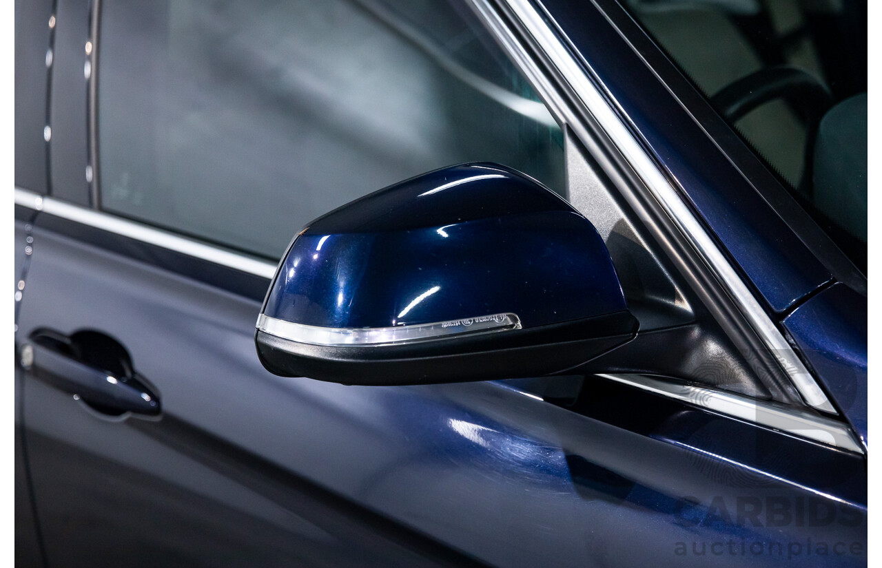 08/2016 BMW 330i Luxury Line (RWD) F30 LCI 4d Sedan Imperial Blue Brilliant Effect Metallic Turbo 2.0L