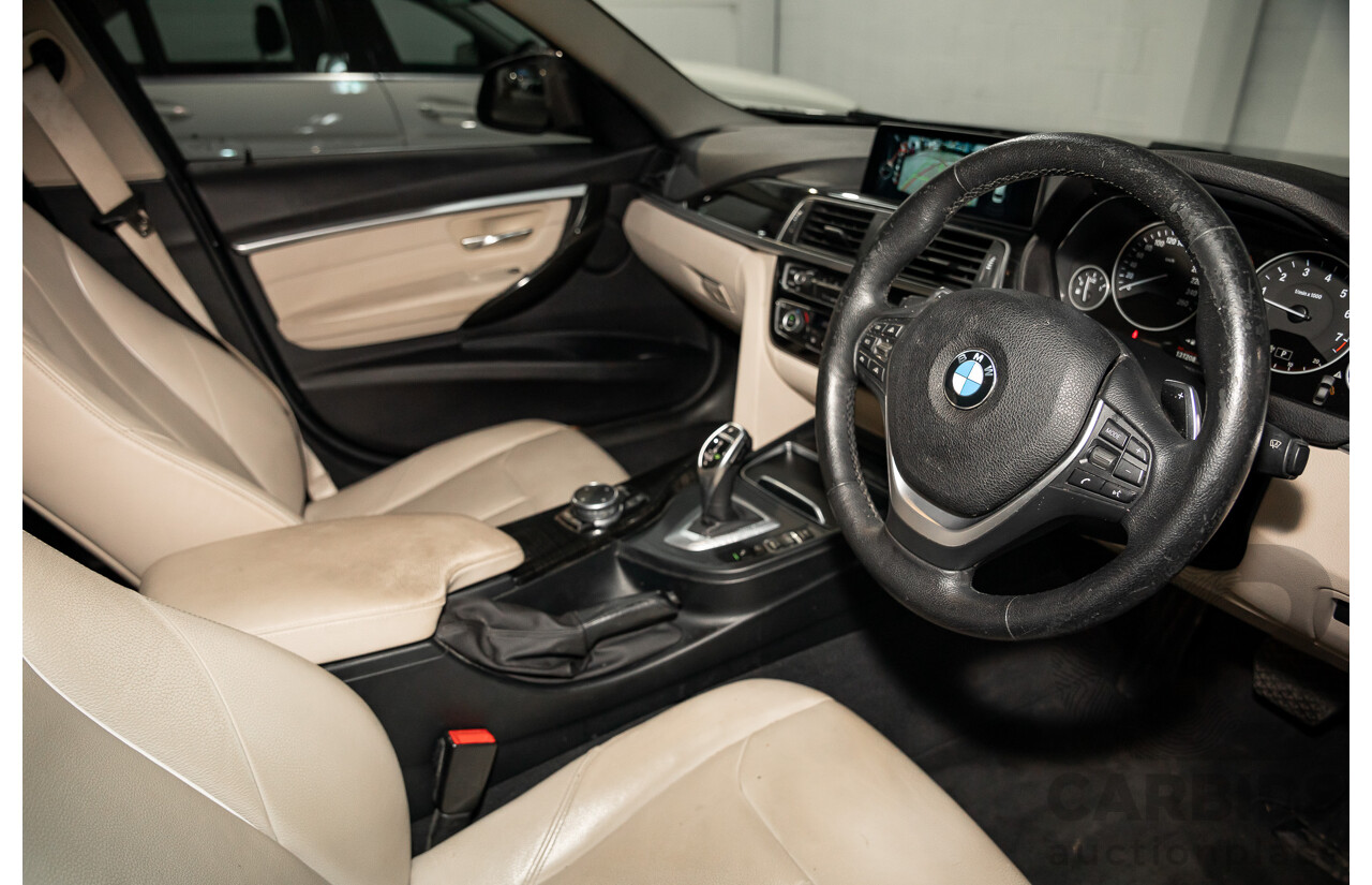 08/2016 BMW 330i Luxury Line (RWD) F30 LCI 4d Sedan Imperial Blue Brilliant Effect Metallic Turbo 2.0L