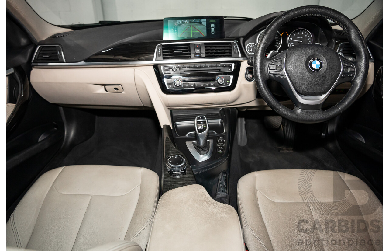 08/2016 BMW 330i Luxury Line (RWD) F30 LCI 4d Sedan Imperial Blue Brilliant Effect Metallic Turbo 2.0L