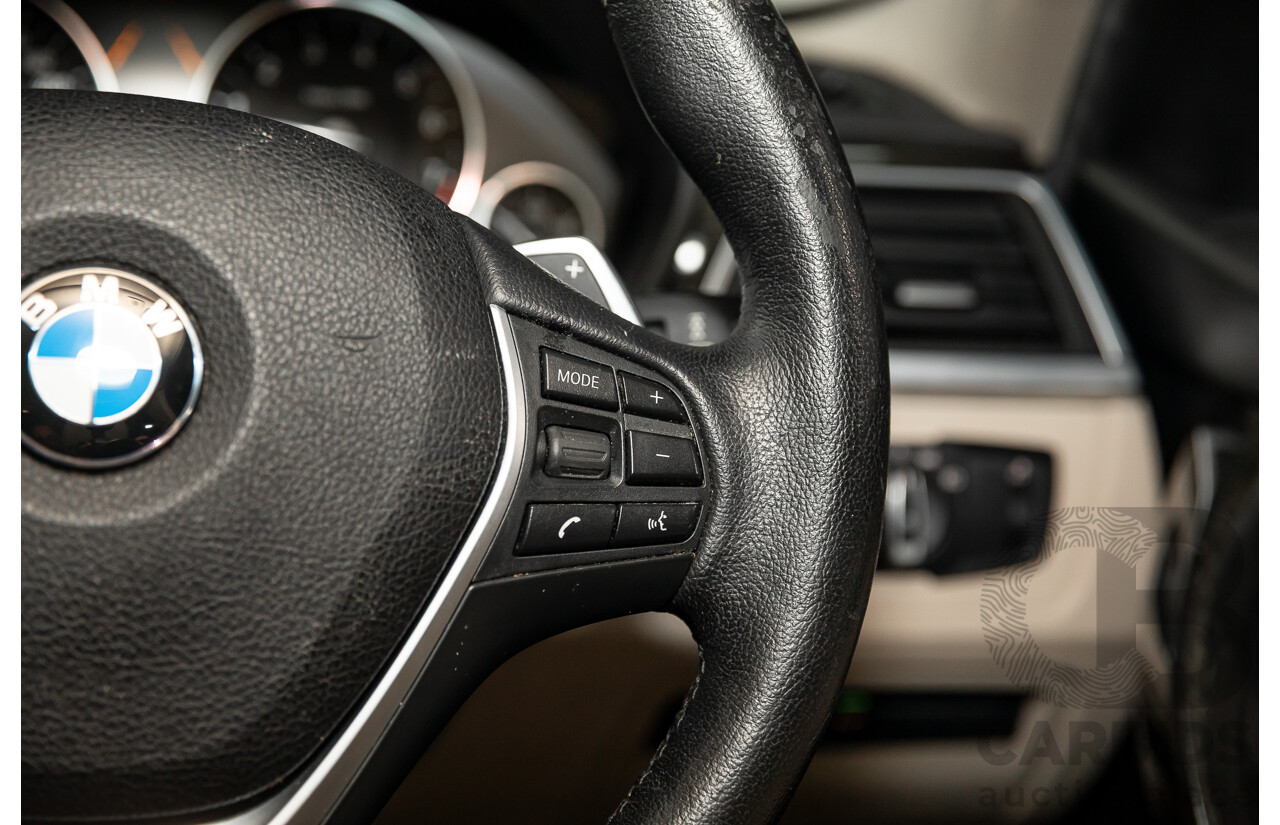 08/2016 BMW 330i Luxury Line (RWD) F30 LCI 4d Sedan Imperial Blue Brilliant Effect Metallic Turbo 2.0L