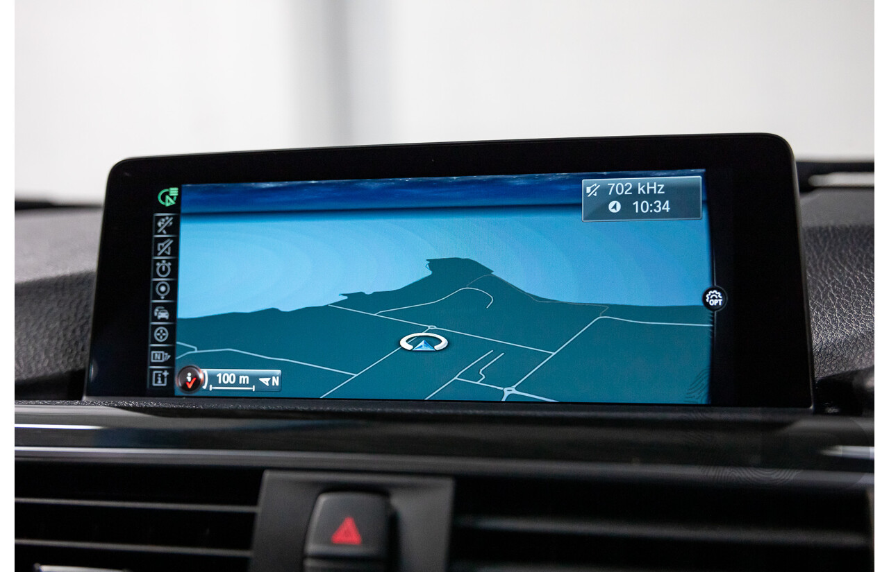 08/2016 BMW 330i Luxury Line (RWD) F30 LCI 4d Sedan Imperial Blue Brilliant Effect Metallic Turbo 2.0L