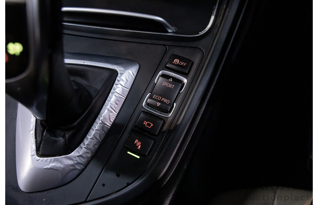 08/2016 BMW 330i Luxury Line (RWD) F30 LCI 4d Sedan Imperial Blue Brilliant Effect Metallic Turbo 2.0L