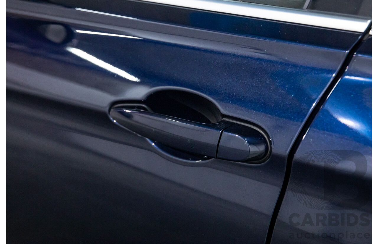 08/2016 BMW 330i Luxury Line (RWD) F30 LCI 4d Sedan Imperial Blue Brilliant Effect Metallic Turbo 2.0L