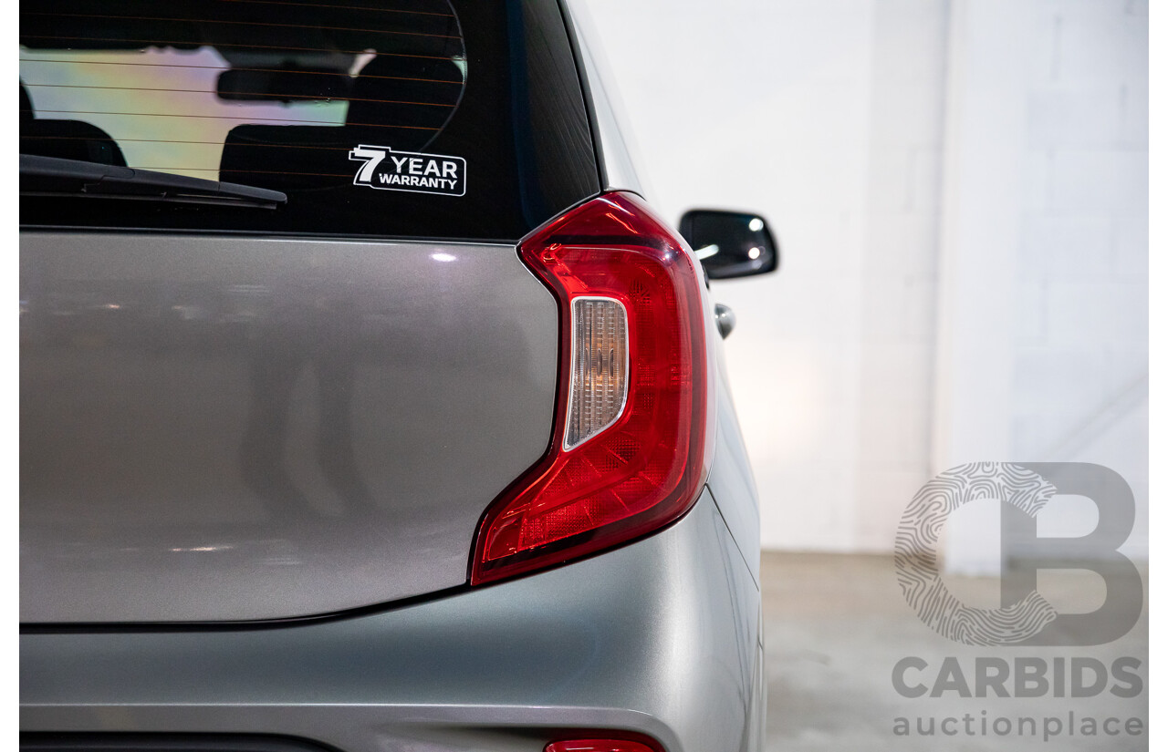 02/2020 Kia Picanto S (FWD) JA MY20 5D Hatchback Titanium Silver Metallic 1.2L