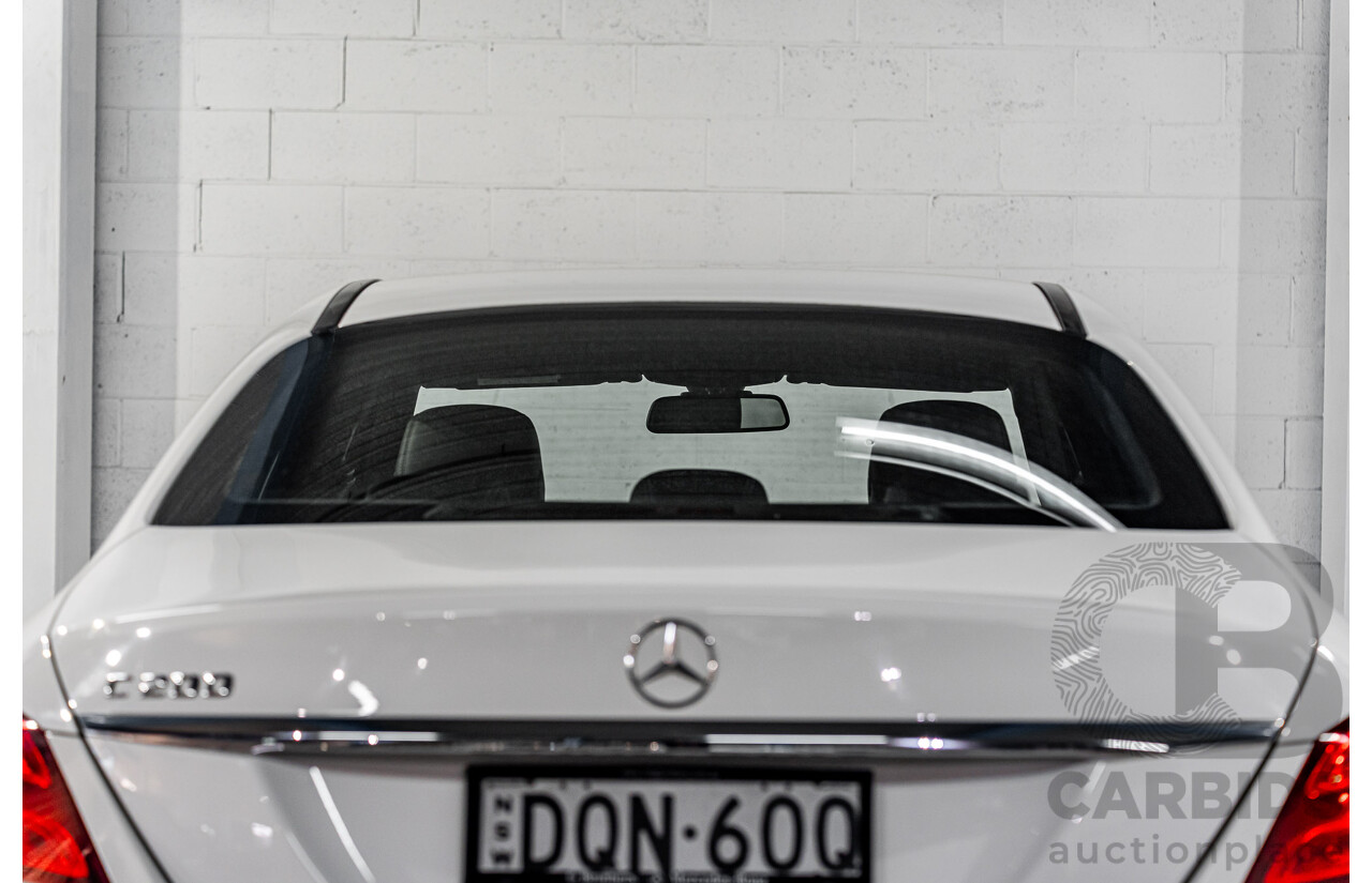 10/2014 Mercedes-Benz C200 205 4d Sedan Polar White Turbo 2.0L