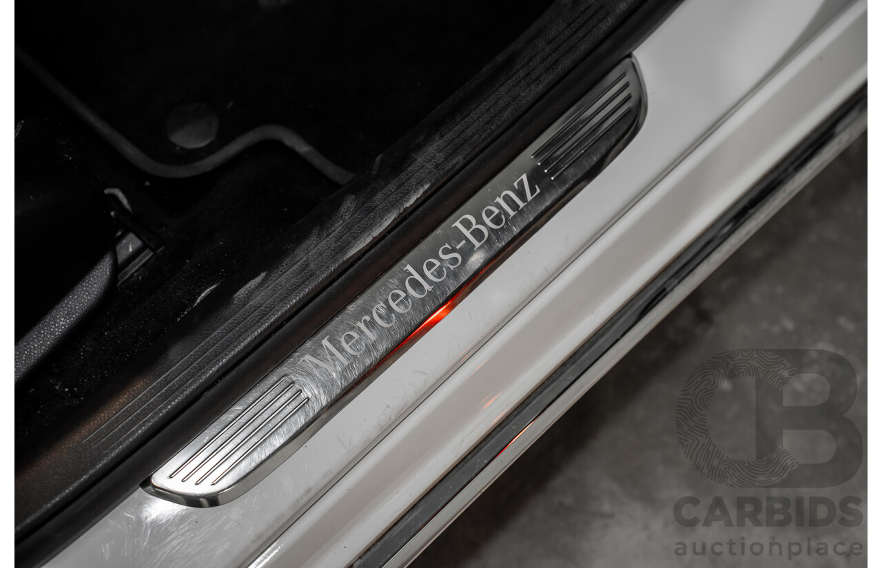 10/2014 Mercedes-Benz C200 205 4d Sedan Polar White Turbo 2.0L