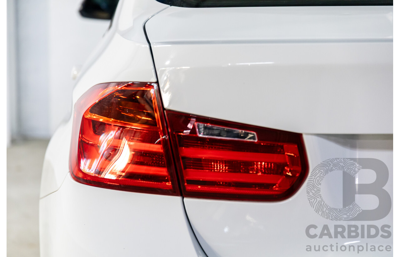 2/2013 BMW 328i Sport Line F30 MY13.5 4d Sedan Alpine White 2.0L