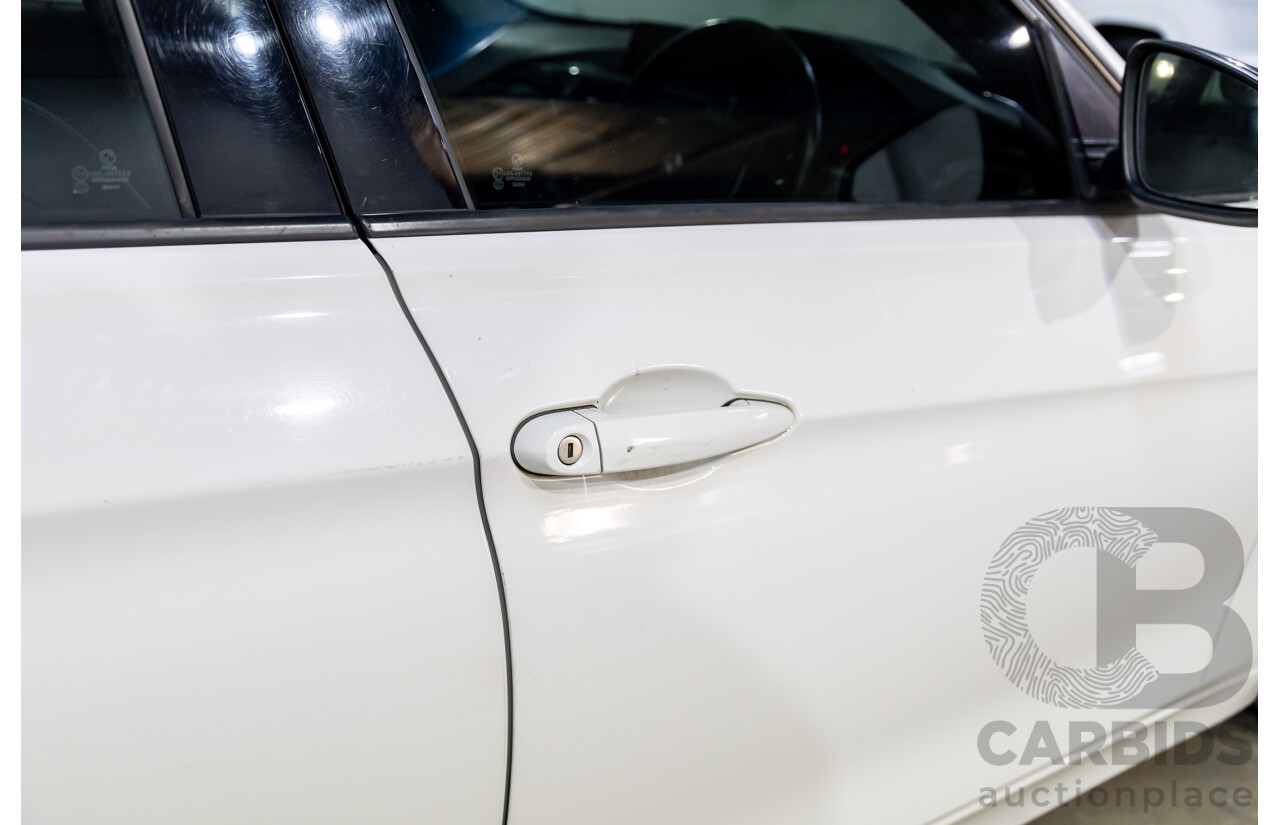2/2013 BMW 328i Sport Line F30 MY13.5 4d Sedan Alpine White 2.0L