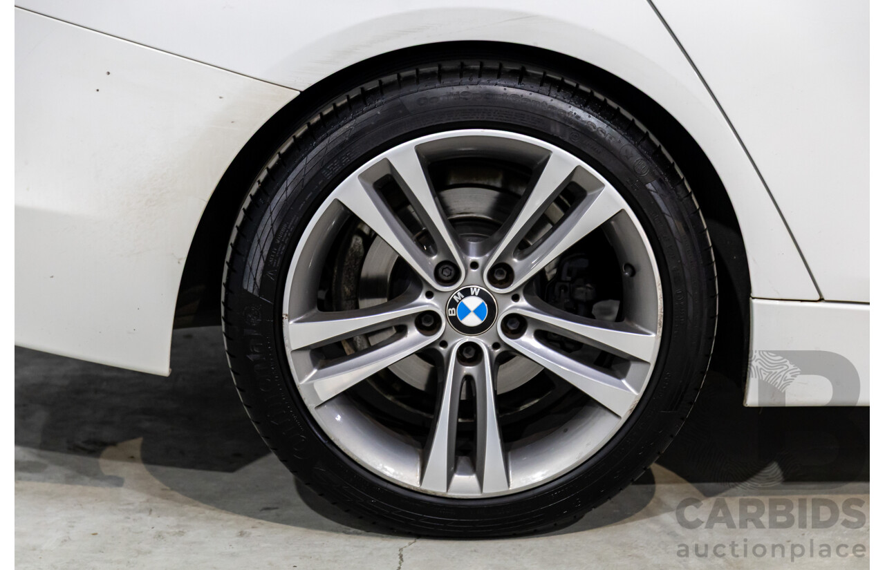 2/2013 BMW 328i Sport Line F30 MY13.5 4d Sedan Alpine White 2.0L